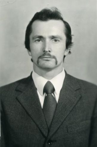 Vasyl Ovsienko in 1977