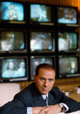 Берлускони в Милане. 1986 год