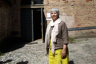 Сейран Атеш, основательница мечети Ибн-Рушд — Гете в Берлине, 4 июля 2017 года 