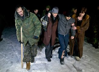 Освобожденные украинской армией пленные