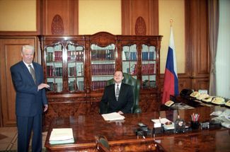 Борис Ельцин и Сергей Кириенко