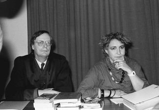 Нина Гладиц в суде. 20 ноября 1984 года