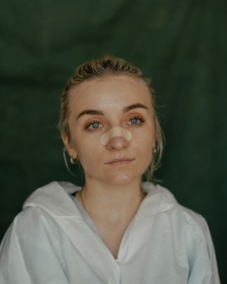 Nurse Margarita Sokolova. Moscow, 2020.