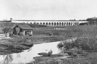 Ростокинский акведук, 1890 год