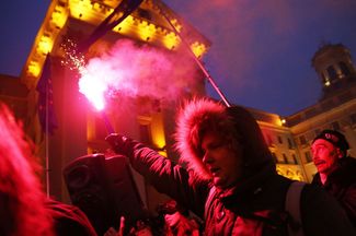 «Марш рассерженных белорусов» в Минске, 17 февраля 2017 года