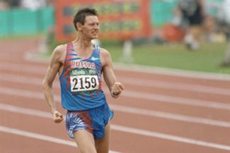 Михаил Щенников завоевывает серебро на Олимпиаде в Атланте, США, 2 августа 1996 года