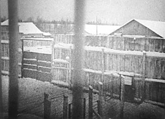 The view from a second-floor room where Ivan Kovalev and his mother Lyudmila Boytsova were waiting to be admitted to see Sergei Kovalev. "That time it all worked out, no one noticed," Ivan says about the secret photoshoot. “But a few years later in Mordovia, I was caught doing this and threatened with Article 64 of the death penalty. A few years later, in 1992, I was free to go and shoot whatever I wanted, and no one cared."