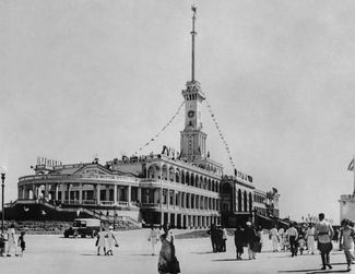 Северный речной вокзал, лето 1938 года