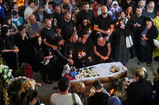 Похороны Лизы Дмитриевой, 17 июля