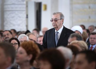 2014. Yevgeny Primakov at an award ceremony for outstanding achievements in the field of humanitarian action.