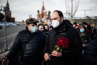 27 февраля 2021 года. Шестая годовщина убийства Бориса Немцова