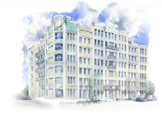 Апарт-отель, который планируется построить на месте Таганской АТС