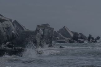 The ruins of Battery No. 1, also known as the Northern Fort. Liepāja Fortress, July 2024. 