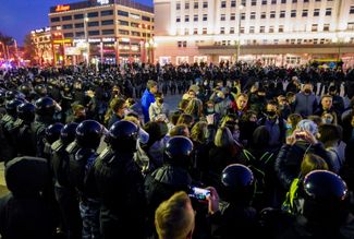 In Kaliningrad, 22 people were detained