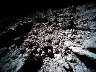 Снимок поверхности, переданный Rover-1B 23 сентября