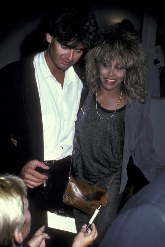 Эрвин Бах и Тина Тернер в 1985 году