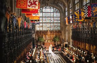 Принц Гарри и Меган Маркл произносят брачные клятвы у алтаря