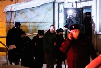 Навальный был задержан сразу на границе в аэропорту, а после заседания суда, проведенного в химкинском отделе полиции, отправлен в СИЗО. На следующий день после ареста Навального команда ФБК опубликовала расследование о дворце Путина