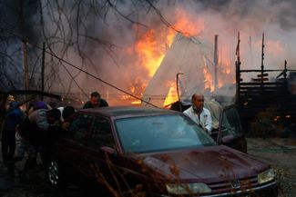 В зоне лесного пожара оказался и город Вилья-Алемана, где живут более 90 тысяч человек. 2 февраля 2024 года