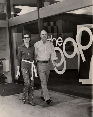 Основатели Gap Дональд и Дорис Фишер. 1969
