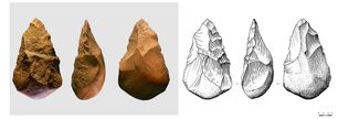 Найденные вьетнамской экспедицией бифасы — каменные артефакты раннего палеолита