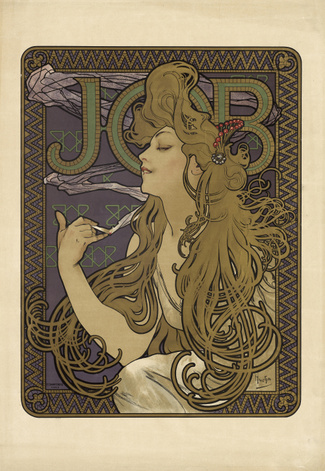 Альфонс Муха. Job. 1896