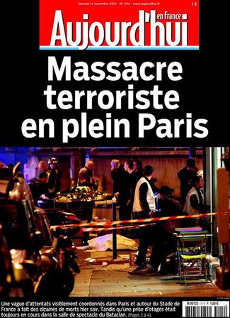 «Террористическая бойня посреди Парижа»