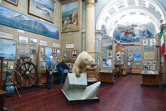 Экспозиция музея Арктики и Антарктики
