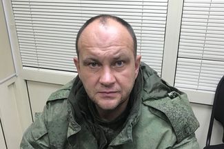Zinoviy Koval in FSB custody. Screenshot from the confession video.