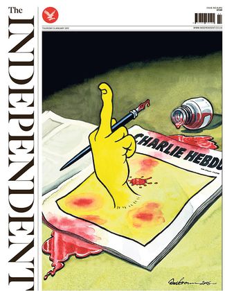 Первая полоса The Independent (Великобритания)