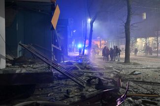 Харьков после ракетного удара. 30 декабря 2023 года