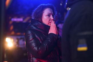 Жительница Днепра, пережившая российский ракетный удар по своему дому