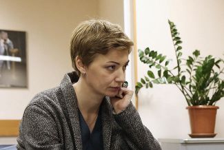 Chief editor Elizaveta Osetinskaya altered RBC's image entirely.