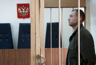 Эстон Кохвер в зале заседания Лефортовского суда Москвы, 11 сентября 2014 года