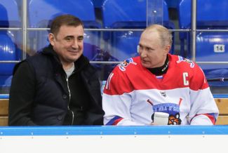 Tula region Governor Alexey Dyumin and President Vladimir Putin. February 25, 2019.