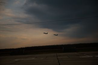 Вечерние полеты Як-130