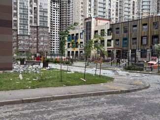Consequences of the strike in the courtyard of the New Kotelniki residential complex