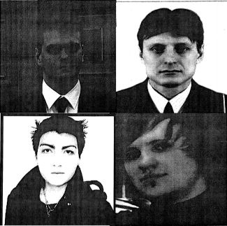 Слева направо, сверху вниз: Дмитрий Докучаев, Игорь Сущин, Алексей Белан, Карим Баратов