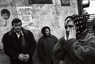 Жители Грозного. Январь 1995 года