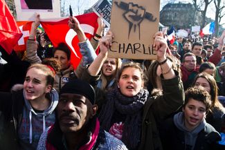 11 января 2015, Марш Республики в Париже