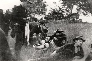 Раненный в испанско-американской войне 1898 года