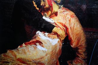 Repin’s painting, after the attack last week