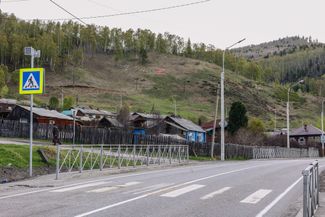 The village of Kultuk in the Irkutsk region. June 2023.