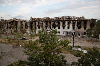 Apartment buildings in Severodonetsk. June 24, 2022