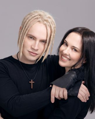 Yaroslav Dronov and Elena Martynova in 2022