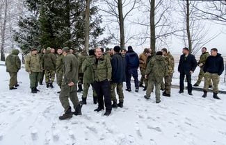 Russian prisoners of war return to Russia, February 4, 2023