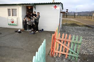Детская площадка «Красного Креста» в Ингушетии