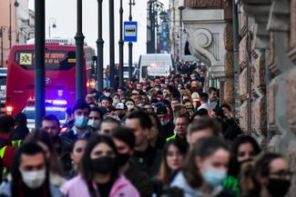 In total, 500 people took to the streets to protest in Vladivostok