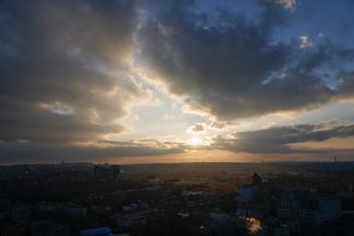 Закат над Днепром