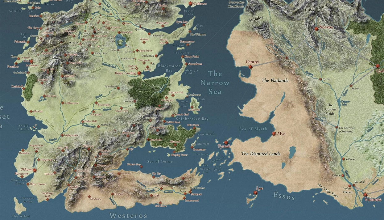 Маршрут до Вестероса: самые интересные инфографики и карты по миру «Игры  престолов» — Meduza